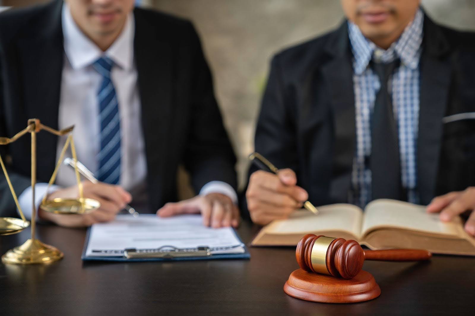 An attorney going over CA trust laws and the trust document to determine if a trustee has failed to follow trust terms.